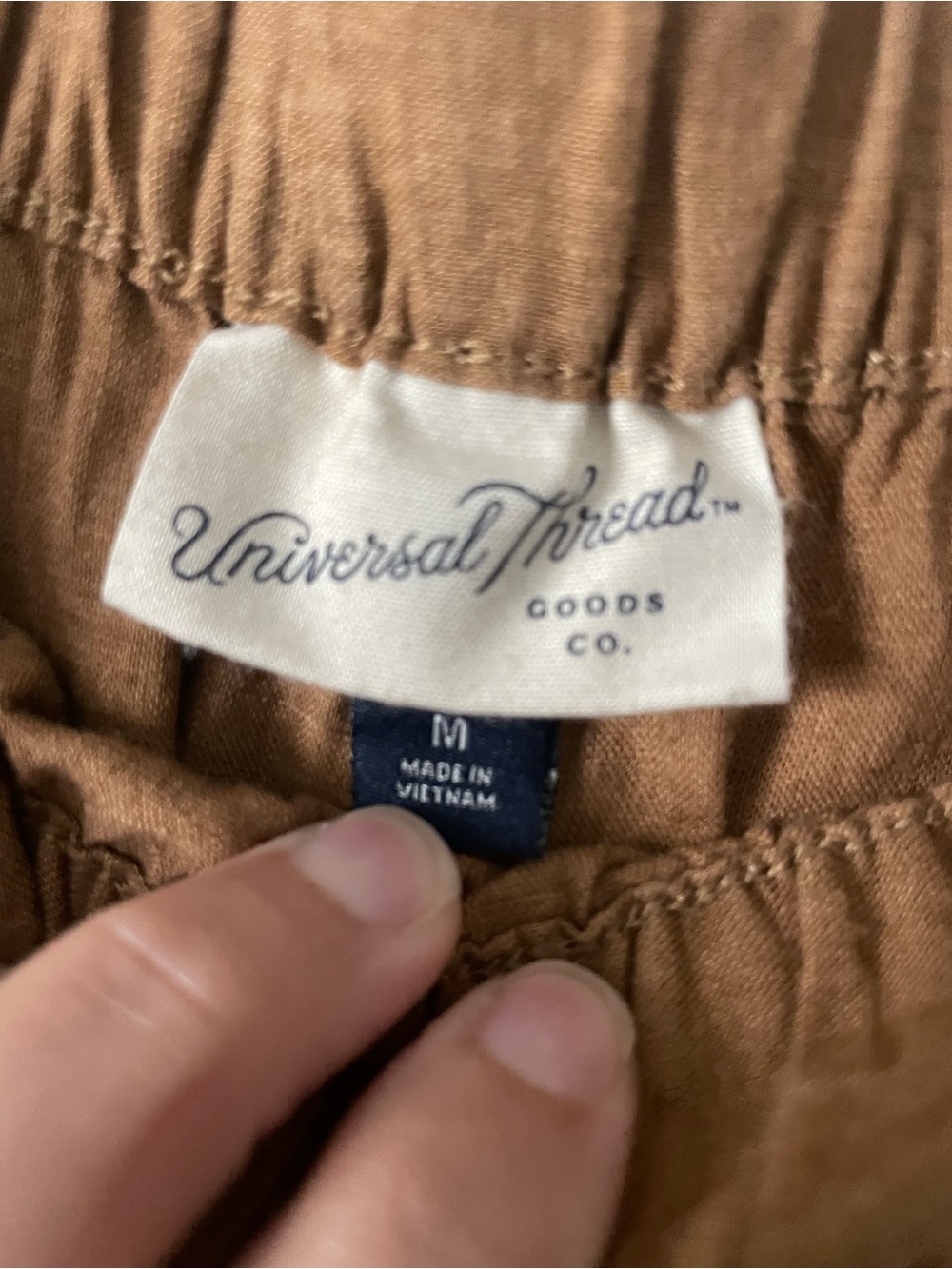 Universal Thread Camel Brown Maxi Skirt with Elastic Waist - Picture 3 of 4